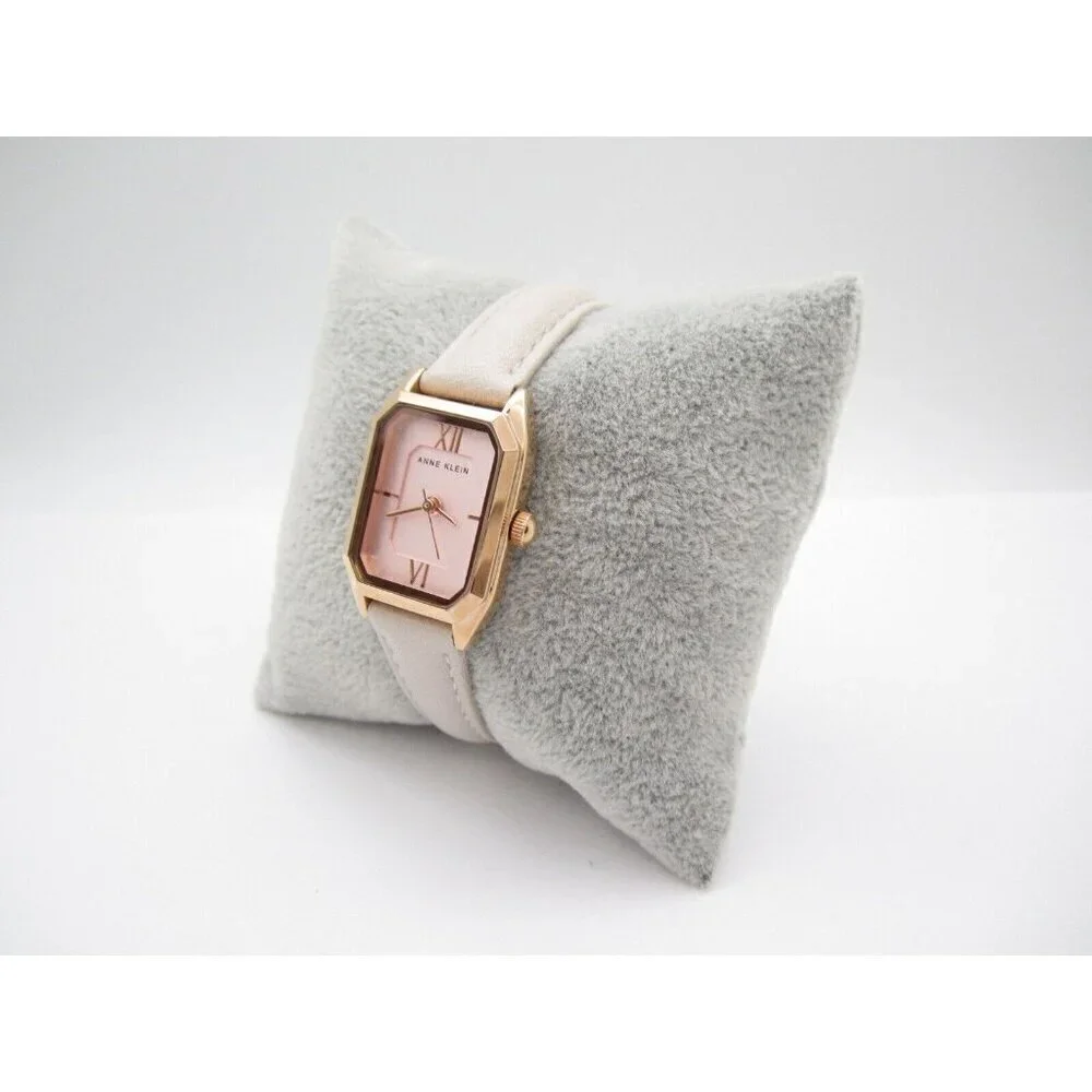 Women Anne‎ Klein Quartz WR Analog 20mm Tank Style Watch (G985) 
